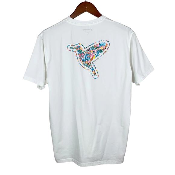 BirdDogs T-shirt Short Sleeve White Shirt Logo Hummingbird Men's L - Picture 7 of 9